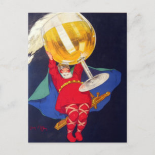 Vintage French Biere Allary by Jean D'Ylen Postcar Postcard