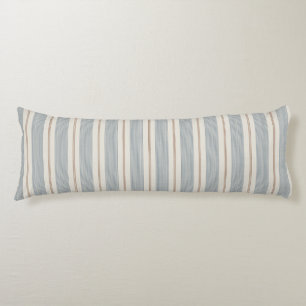 Vintage French Blue & Brown - Neutral Farmhouse Body Cushion