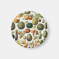 Vintage French Botanical Fruit Poster Art