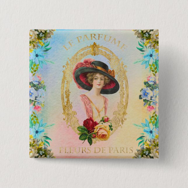 Vintage French Button (Front)