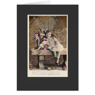 Vintage French Card