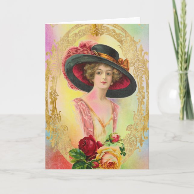 Vintage French Card (Front)