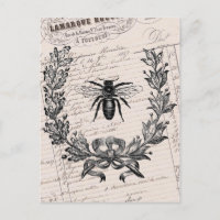 Vintage French Chic Honey Bee