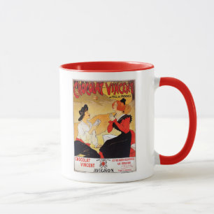 Vintage French chocolate advertising Mug