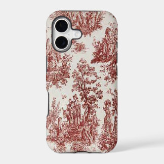 Vintage French Country Red Toile iPhone 5 Cover