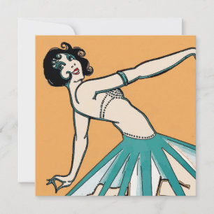Vintage French Dancer  Cards