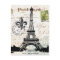 Vintage French Eiffel Tower postcard