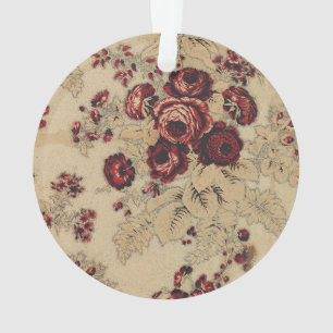 Vintage French Fabric Ornament