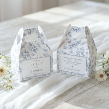 Vintage French Floral Dusty Blue Victorian Wedding