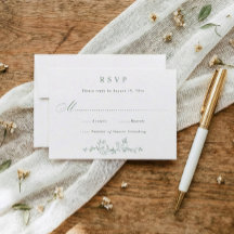 Vintage French Floral Sage Green Victorian Wedding