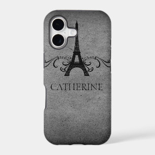 Vintage French Flourish BT iPhone 5 Case, Grey