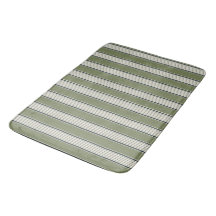 Vintage French Greenery Stripes- Neutral Farmhouse