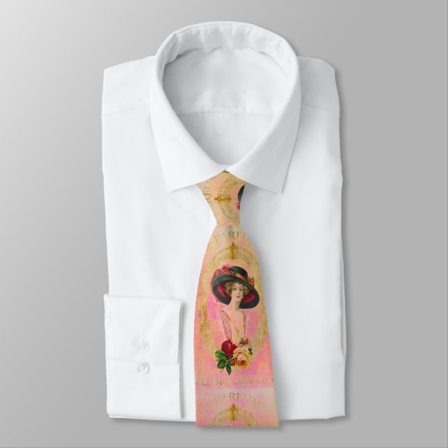 Vintage French Necktie (Tied)