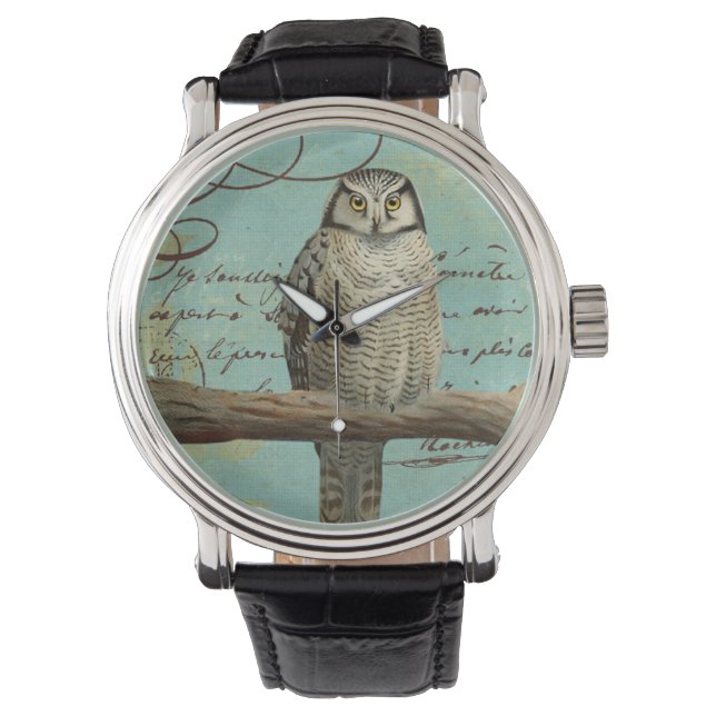Vintage French owl watch (Front)