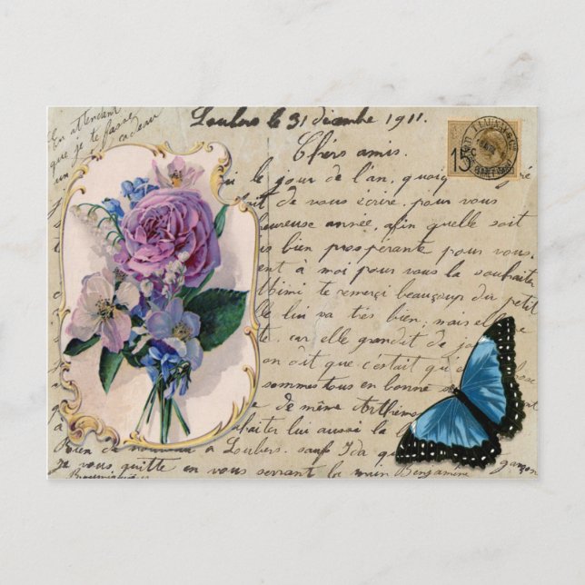 Vintage French Postcard (Front)