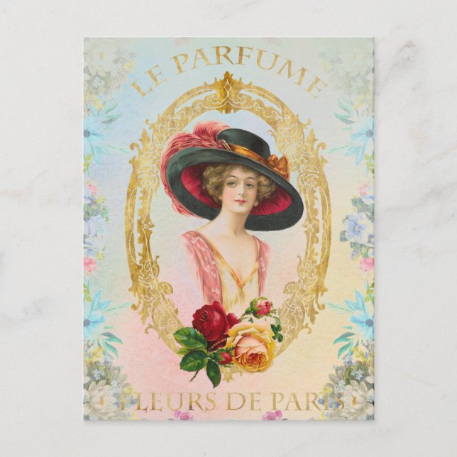 Vintage French Postcard (Front)