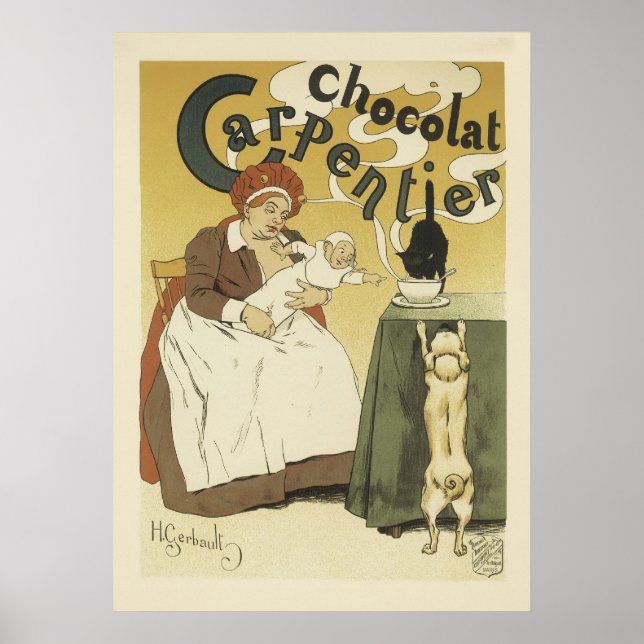 Vintage French Posters - Chocolate (Front)