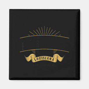 Vintage French Quarter Bourbon Street New Orleans  Magnet