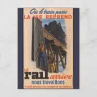 Vintage French Railroad Travel Europe