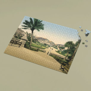 Vintage French Riviera Jigsaw Puzzle
