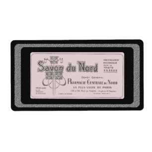 Vintage French Soap Label