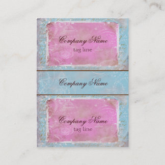 Vintage French Toile & Script Mini Tags or Cards