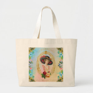 Vintage French Tote Bag