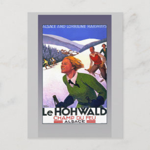 Vintage French Travel Poster on Cards, Postcards