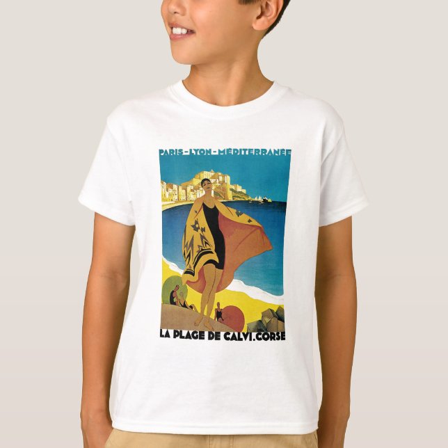Vintage French Travel T-Shirt (Front)