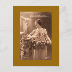 Vintage French Women Post Card