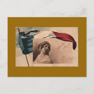 Vintage French Women Post Card