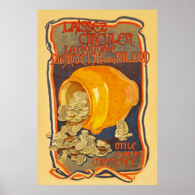 Vintage French World War 1. Poster (Front)