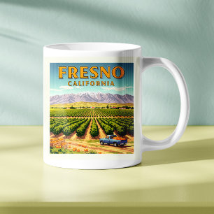 Vintage Fresno California Coffee Mug