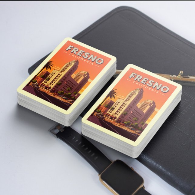 Vintage Fresno California Playing Cards (Creator Uploaded)