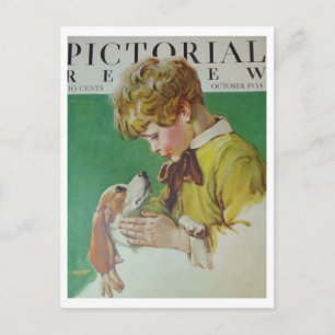 Vintage Friends Postcard