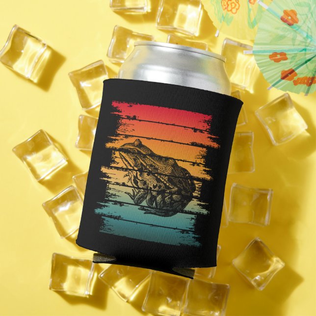 VINTAGE FROG CAN COOLER (In Situ Summer)