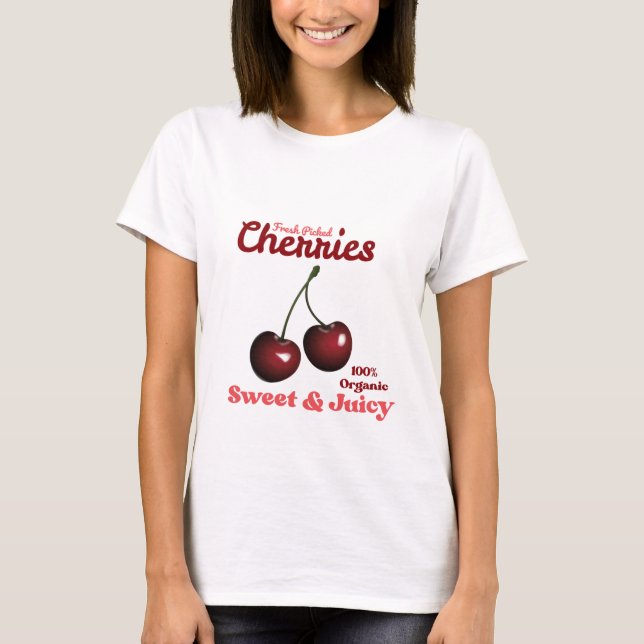 Vintage Fruit Art T-Shirt (Front)
