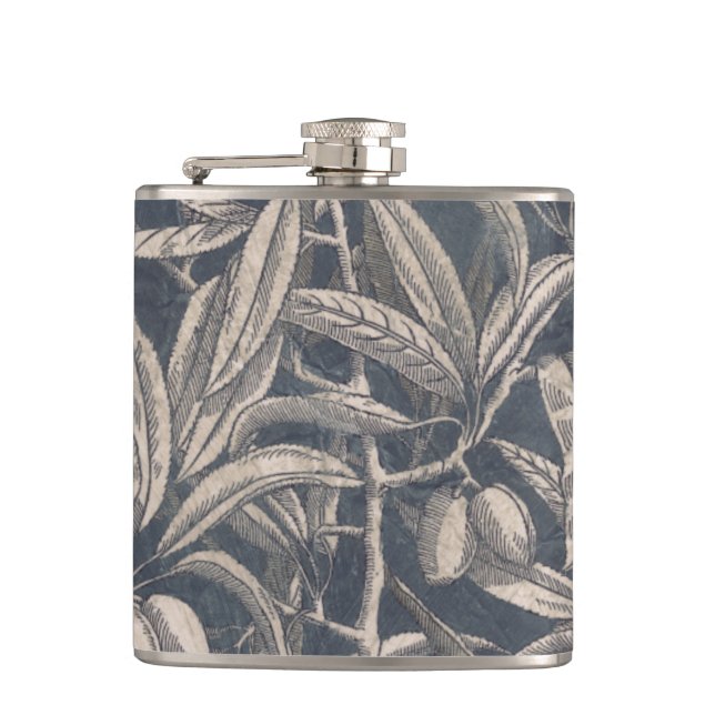 Vintage Fruit & Floral I Hip Flask (Front)