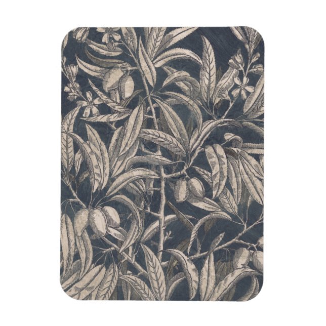 Vintage Fruit & Floral I Magnet (Vertical)