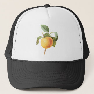 Vintage Fruit Food, Calville Apple by Redoute Trucker Hat