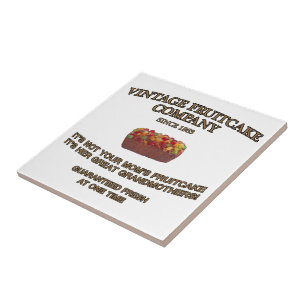 Vintage Fruitcake Company Tile