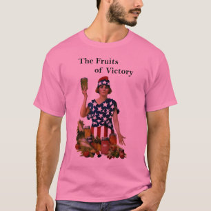 Vintage Fruits of Victory Poster T-Shirt