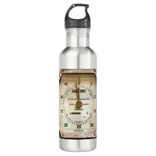 VINTAGE FUEL GAUGE 710 ML WATER BOTTLE