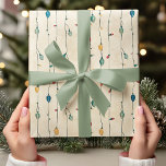 Vintage Fun & Colourful Christmas String Light Wrapping Paper<br><div class="desc">Add a touch of playful nostalgia to your holiday gifts with this Vintage Fun Colourful Fa La Christmas String Light Pattern wrapping paper. Featuring bright and cheerful string lights in a retro style, this wrapping paper brings the festive spirit to life with its whimsical design and neutral background. Perfect for...</div>