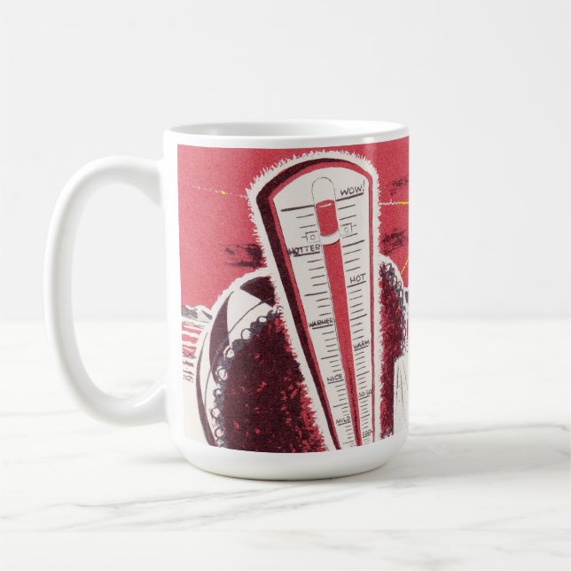Vintage Fun in the Summertime Coffee Mug (Left)
