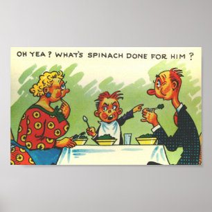 Vintage fun joke poster