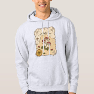 Vintage Fungi Fantasy Map Shirt – Journey Through