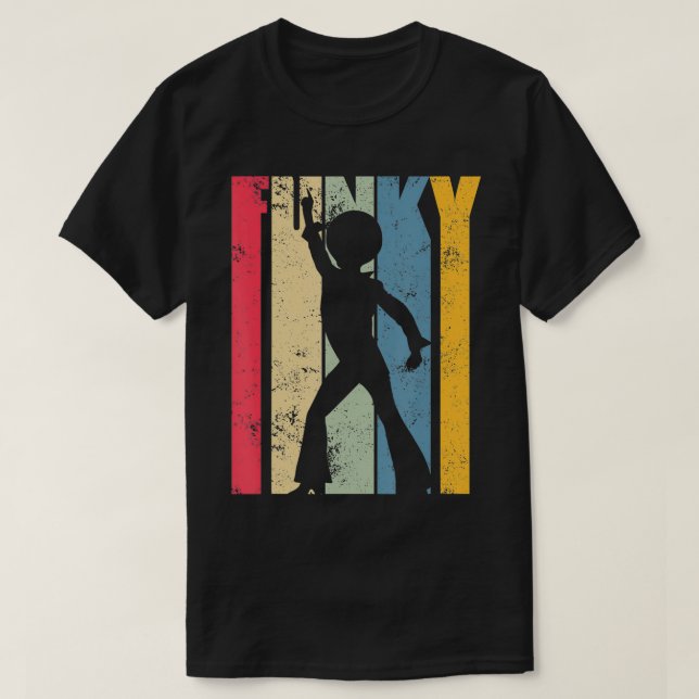 Vintage Funk Music  T-Shirt (Design Front)