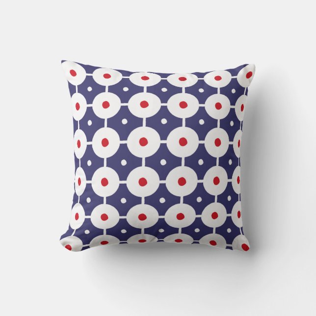 vintage funky retro seamless pattern. Seamless ret Cushion (Front)
