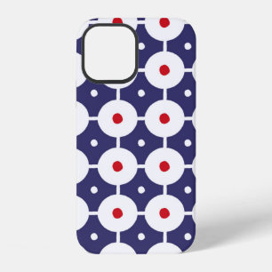 vintage funky retro seamless pattern. Seamless ret iPhone 12 Case